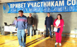 В спортивной школе глава района Фёдор Калмыков принял участие в торжественном  открытии Первенства Советского района по мини-футболу сезона 2024-2025 годов.
