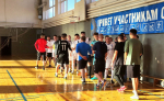 В спортивной школе глава района Фёдор Калмыков принял участие в торжественном  открытии Первенства Советского района по мини-футболу сезона 2024-2025 годов.
