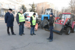 Администрацией района проведена командно-штабная тренировка по действиям органов управления при угрозе и возникновении чрезвычайных ситуаций, вызванных возникновением заторов на автомобильных дорогах в зимний период