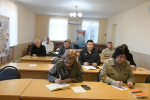 Администрацией района проведена командно-штабная тренировка по действиям органов управления при угрозе и возникновении чрезвычайных ситуаций, вызванных возникновением заторов на автомобильных дорогах в зимний период