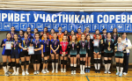 Команда Советского района в призах межрайонного волейбольного турнира