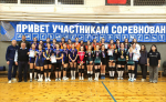 Команда Советского района в призах межрайонного волейбольного турнира