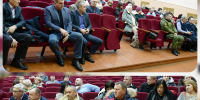 Глава района Фёдор Калмыков провёл отчетную встречу с жителями посёлка Степное - Советский район