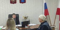 Глава района Фёдор Калмыков провел прием граждан по личным вопросам. - Советский район