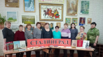 Сотрудники муниципальной библиотеки в р.п.Советское провели час патриотизма «Запомни это имя -  Сталинград»