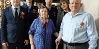 Глава Советского района вручил медали ветеранам-труженикам тыла в честь 80-летия Победы - Советский район