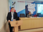 Глава Советского района отчитался перед депутатами о проделанной за 2024 год работе
