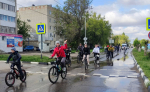 При поддержке администрации района проведен велопробег в р.п.Степное, посвященный 80-летию Великой Победы