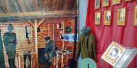 В рамках работы управления образования администрации района в школе села Любимово состоялось торжественное открытие музейной комнаты " Память сердца" - Советский район