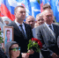 В Парке Победы на Соколовой горе в День ветеранов боевых действий прошла церемония увековечивания имен военнослужащих, павших в ходе специальной военной операции - Советский район