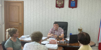 Глава района Фёдор Калмыков провел прием граждан по личным вопросам - Советский район