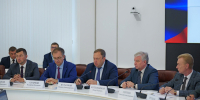 Губернатор Роман Бусаргин провел постоянно действующее совещание с участием зампредов и министров Правительства области, а также глав районов - Советский район