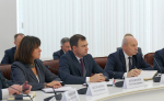 Губернатор Роман Бусаргин провел постоянно действующее совещание с зампредами и министрами Правительства области, а также главами районов