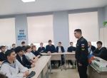 В рамках работы управления образования администрации района проведена встреча с курсантом Балтийского военно-морского училища