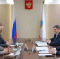 Губернатор Саратовской области Роман Бусаргин провёл рабочую встречу с председателем Поволжского банка Сбербанка Наталией Цайтлер и управляющим Саратовским отделением Сбербанка Александром Решетняком - Советский район